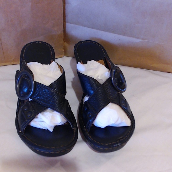 Born Shoes - Black Born Sandals Womens